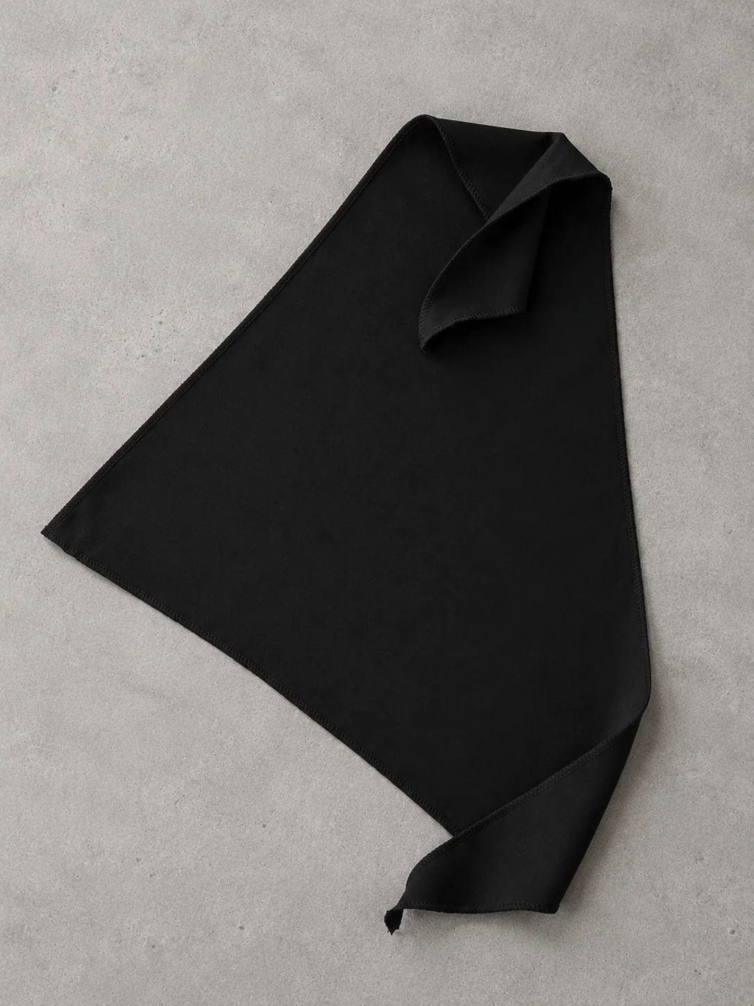 Bandana para perro negra poliéster