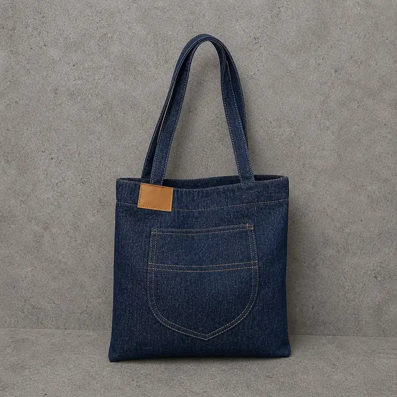 Bolso jeans mezclilla corporativo personalizado mayorista Chile