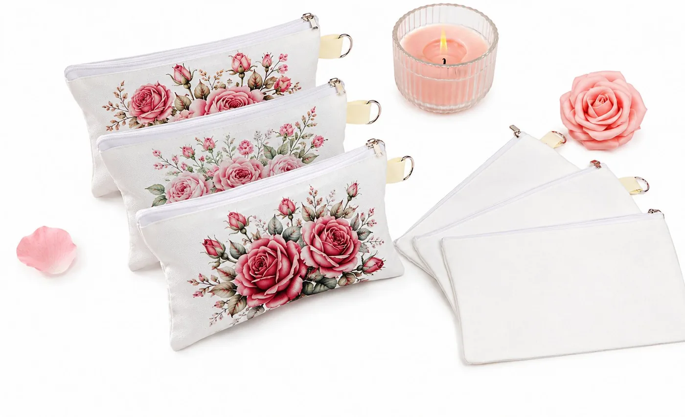 Cosmetiquero sublimado rosas regalo Día de la Madre empresa mayorista Chile corporativo mujer
